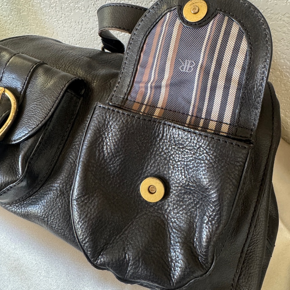 Banana Republic Brown Striped Bag - Picture 6 of 6